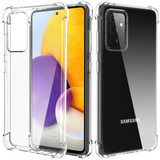 Migeec For Samsung Galaxy A72 Case 4G 5G- Crystal Clear Hybrid Material Covers Air Cushion Gel Bumper Technology Full Protection Phone cases for Samsung Galaxy A72