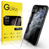 Migeec[3 Pack] Screen Protectors for iPhone 11 Pro/X/Xs 5.8", Tempered Glass with 9H-Hardness, Protective Film[Alignment Frame][Anti-Scratch]