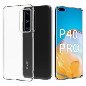 Migeec For Huawei P40 Pro Case - Crystal Clear Hybrid Material Covers Air Cushion Gel Bumper Technology Full Protection Phone cases for Huawei P40 Pro