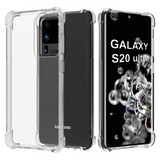 Migeec For Samsung Galaxy S20 Ultra Case - Crystal Clear Hybrid Material Covers Air Cushion Gel Bumper Technology Full Protection Phone cases for Samsung Galaxy S20 Ultra / S20 Ultra 5G
