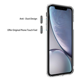 Migeec For iPhone XR Case - Crystal Clear Hybrid Material Covers Air Cushion Gel Bumper Technology Full Protection Phone cases for iPhone XR
