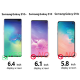 Migeec For Samsung Galaxy S10 Plus Case - Crystal Clear Hybrid Material Covers Air Cushion Gel Bumper Technology Full Protection Phone cases for Samsung Galaxy S10 Plus / S10+