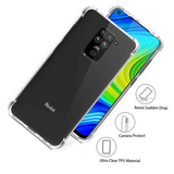 Migeec For Xiaomi Redmi Note 9 Case - Crystal Clear Hybrid Material Covers Air Cushion Gel Bumper Technology Full Protection Phone cases for Xiaomi Redmi Note 9