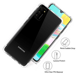 Migeec For Samsung Galaxy A41 Case - Crystal Clear Hybrid Material Covers Air Cushion Gel Bumper Technology Full Protection Phone cases for Samsung Galaxy A41