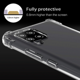 Migeec For Samsung Galaxy A51 Case - Crystal Clear Hybrid Material Covers Air Cushion Gel Bumper Technology Full Protection Phone cases for Samsung A51