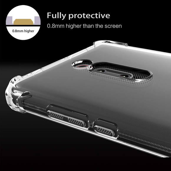 Migeec For Xiaomi 9T / 9T Pro Case - Crystal Clear Hybrid Material Covers Air Cushion Gel Bumper Technology Full Protection Phone cases for Xiaomi 9T / 9T Pro