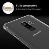 Migeec For Samsung Galaxy S9 Plus Case - Crystal Clear Hybrid Material Covers Air Cushion Gel Bumper Technology Full Protection Phone cases for Samsung Galaxy S9 Plus / S9+