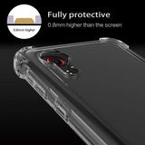 Migeec Case for Samsung Galaxy Xcover 5 Transparent [Shockproof] Soft Silicone [Scratch-Resistant] Flex TPU Bumper Mobile Phone Case Transparent Protective Case