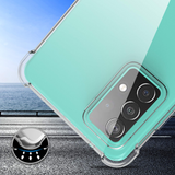 Migeec For Samsung Galaxy A52 Case 4G 5G - Crystal Clear Hybrid Material Covers Air Cushion Gel Bumper Technology Full Protection Phone cases for Samsung Galaxy A52