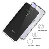 Migeec For Xiaomi Redmi K30 Pro 5G Case - Crystal Clear Hybrid Material Covers Air Cushion Gel Bumper Technology Full Protection Phone cases for Xiaomi Redmi K30 Pro 5G