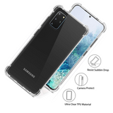 Migeec For Samsung Galaxy S20 Plus Case - Crystal Clear Hybrid Material Covers Air Cushion Gel Bumper Technology Full Protection Phone cases for Samsung Galaxy S20 Plus / S20+ 5G