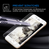Migeec[3 Pack] Screen Protectors for iPhone 6/6s/7/8 4.7", Tempered Glass with 9H-Hardness, Protective Film[Anti-Scratch][No Bubbles][Case Friendly]