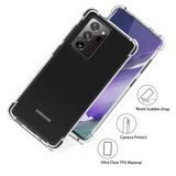 Migeec For Samsung Galaxy Note 20 Ultra Case - Crystal Clear Hybrid Material Covers Air Cushion Gel Bumper Technology Full Protection Phone for Samsung Galaxy Note 20 Ultra