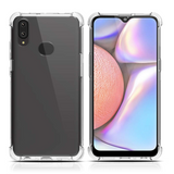 Migeec For Samsung Galaxy A10S Case - Crystal Clear Hybrid Material Covers Air Cushion Gel Bumper Technology Full Protection Phone cases for Samsung A10S