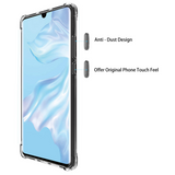 Migeec For Huawei P30 Pro Case - Crystal Clear Hybrid Material Covers Air Cushion Gel Bumper Technology Full Protection Phone cases for Huawei P30 Pro