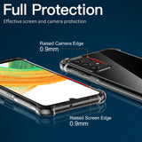 Migeec Clear Case for Samsung Galaxy A33 5G 2022 Transparent Phone Cover Shockproof Protective