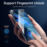Migeec 2 Pack Screen Protector and 2 Pack Camera Lens Protector Compatible with Samsung Galaxy S22 Ultra 5G, Flexible Soft TPU Film Support Fingerprint Unlock HD Clear…