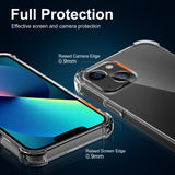 Migeec Clear Case for iPhone 13 Transparent Phone Cover Shockproof Protective
