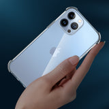Migeec Clear Case for iPhone 13 Pro Max Transparent Phone Cover Shockproof Protective